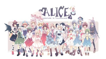 Alice's Adventure in Touhouland (Blue Hallelujah)