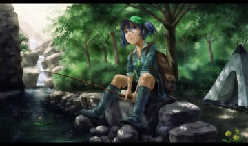 Countryside with Nitori (kurione (zassou))