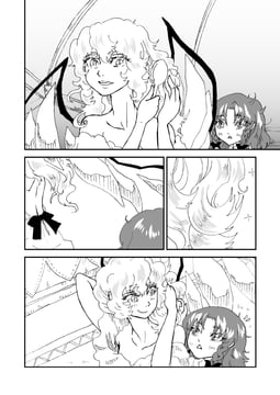 A sweet demon lady & her dear dragon lady's hair story (mago (gengennikoniko))