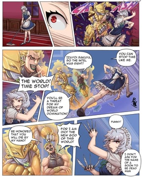 Sakuya vs Dio (BuhBuhBored)
