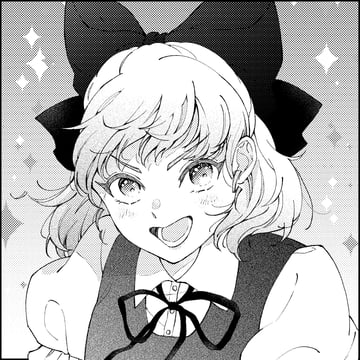 Monochrome Bust Up 2 of 2 (konruri blue)