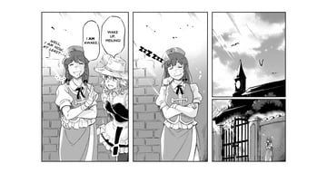 Touhou LostWord - Meiling and Sakuya's Parallel Fishing! (Yutarou)