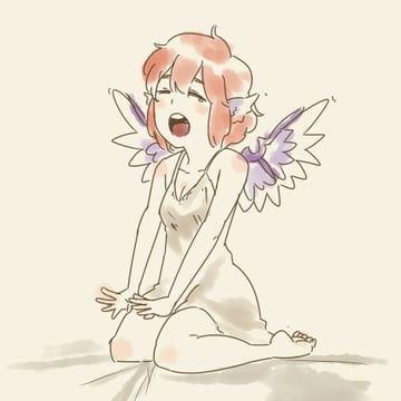 Mokou x Mystia - Eggs for Mokou (hikimaru)