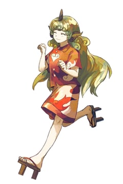 高麗野あうん 立ち絵 (Uninosono)