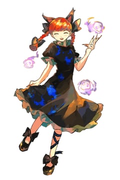 火焔猫燐 立ち絵 (Uninosono)