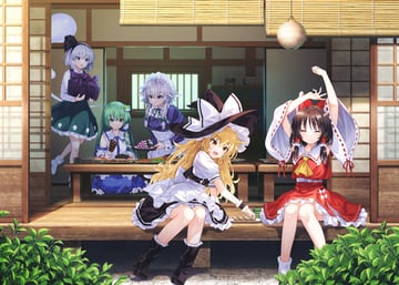 Touhou Spell Carnival - TOHO1-BNS-ABK-DE-ART (Hirano Katsuyuki)