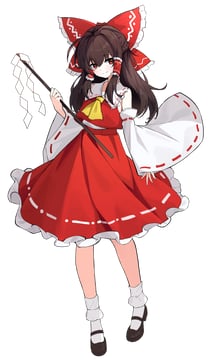 博麗霊夢 立ち絵 (Makir)