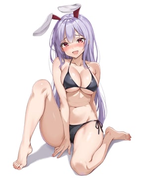 永琳さまにあやしいお薬を打たれる鈴仙さん ナース＆バニー差分 (amagi (amagi626))