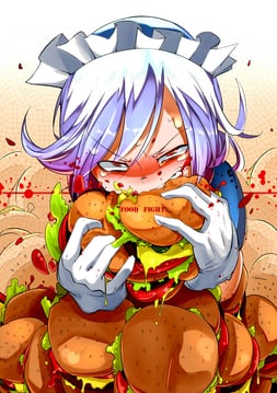 Gensoukyou Food Fight (sakurai energy)