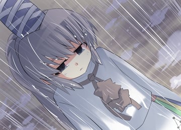 Girl in the rain (gaoo (frpjx283))