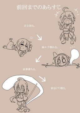 Misunderstand and Flowers Scatter: Chapter 2 First Half (futa (nabezoko))