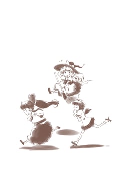 Crow Tengu and the Shrine Maiden of Paradise 2 (non (z-art))