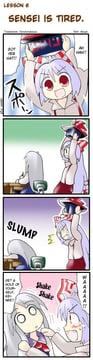 Keine tutors Mokou (Morogami Ryou)