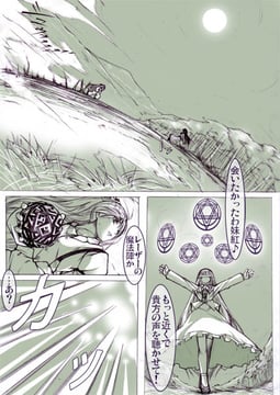 Mokou vs. Kaguya (chado)