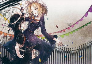 (Touhou Goudou Saiji 5) [Suoiretsym (Hisona)] Shosen Dareka no Sekai no Kuse ni