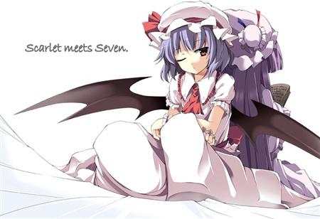 Scarlet meets Seven