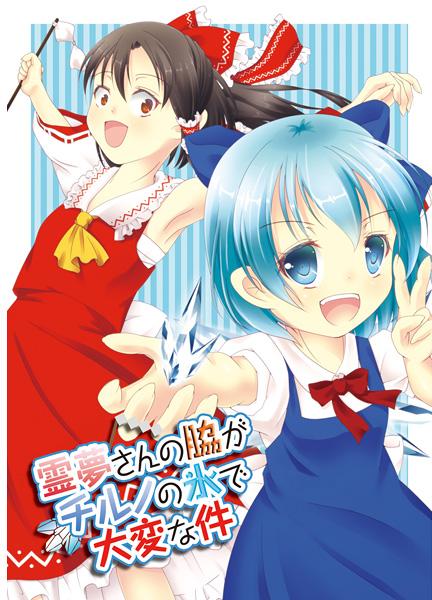 霊夢さんの脇がチルノの氷で大変な件