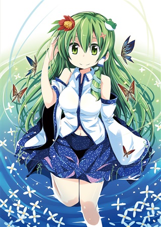 東方クリアファイル 東風谷早苗