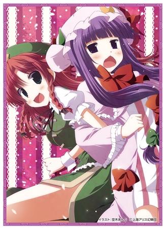 東方Project カードスリーブ「パチュリー&美鈴」
